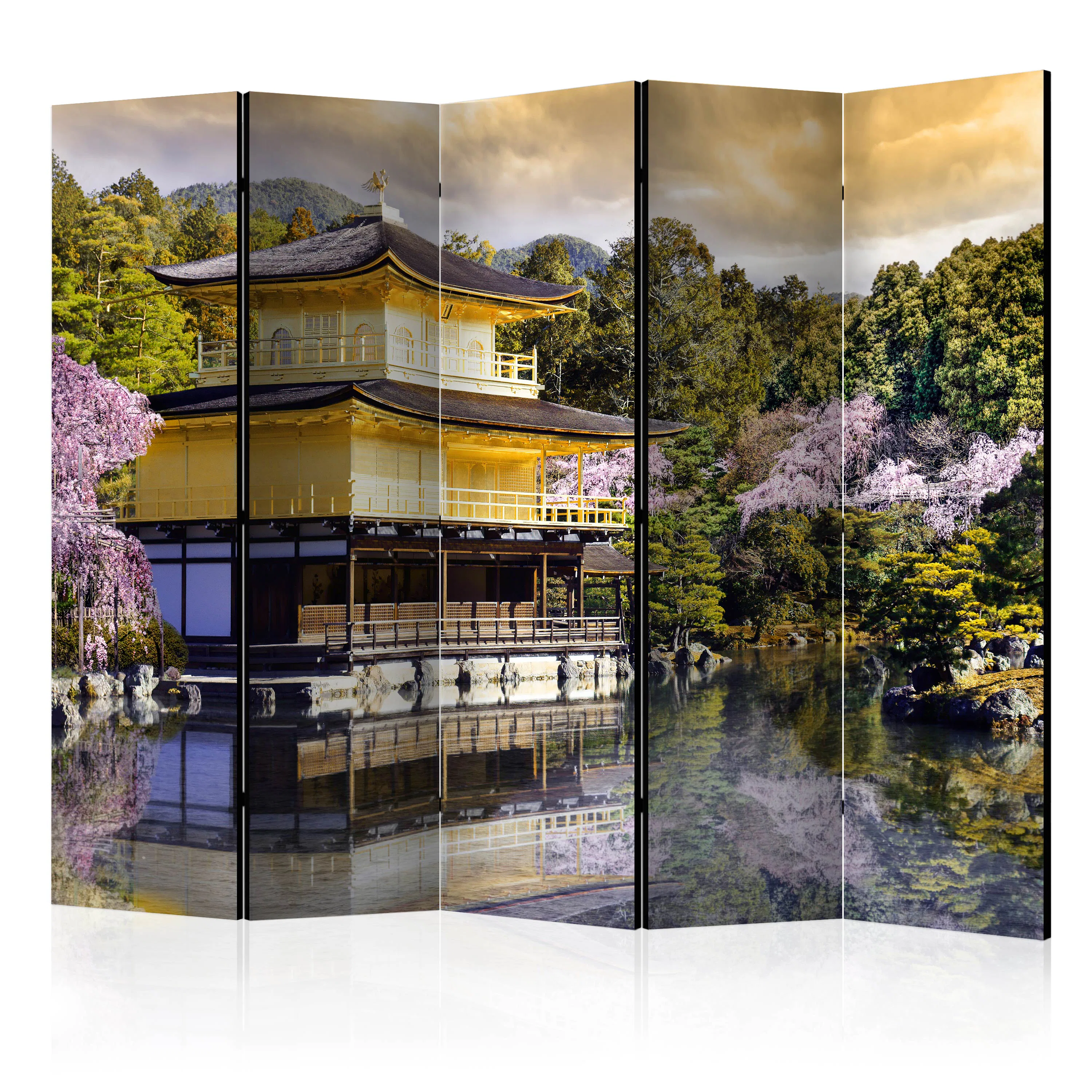 Rumsavdelare Skärmvägg Arkiio Japanese Landscape II 225x172 cm