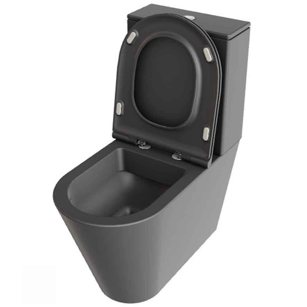 Forma Golvstående Toalettstol, Anthracite