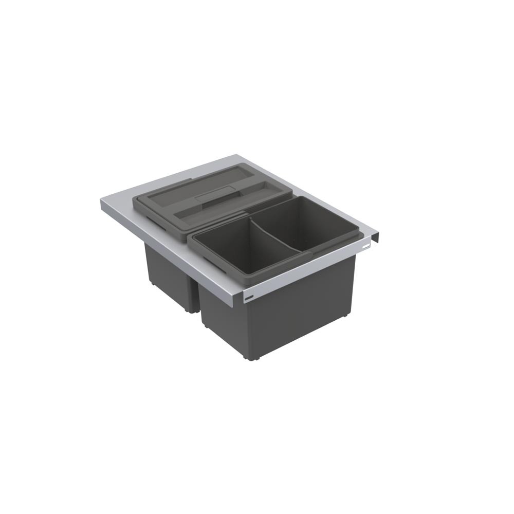 Källsorteringskärhållare Beslag Design Cube Smart 400