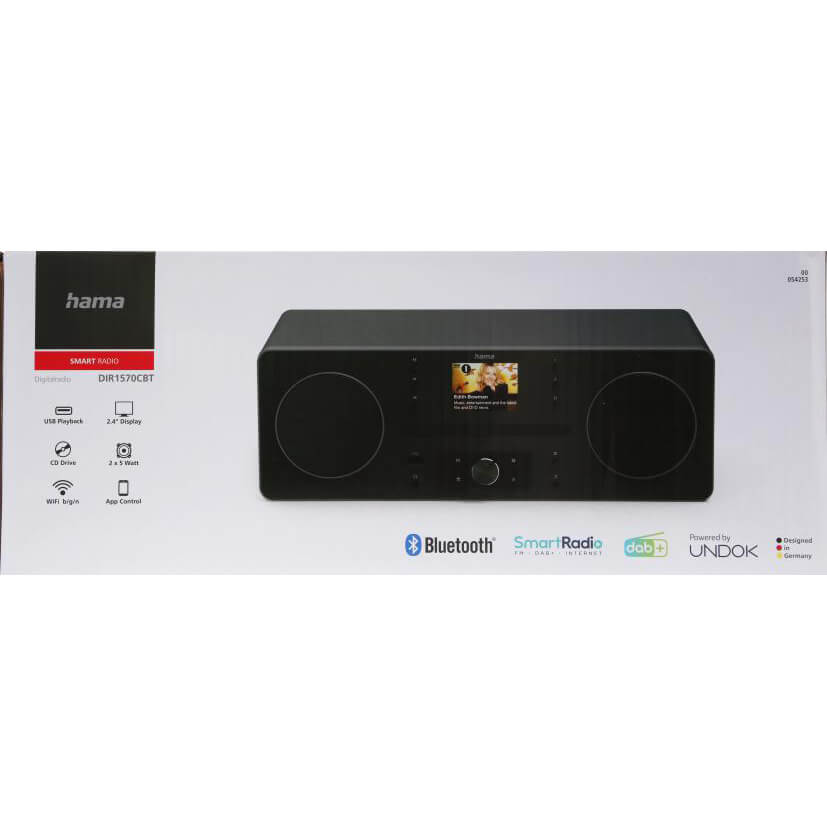 Radio Hama FM/DAB+/CD/BT Internetradio DIR1570CBT