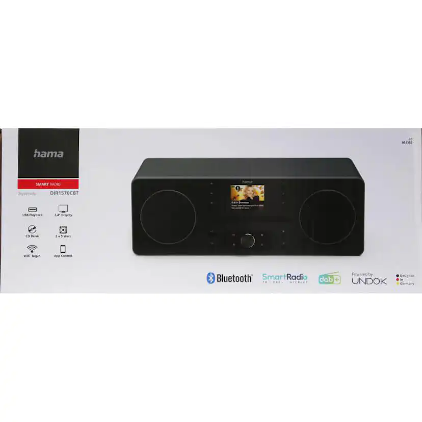 Radio Hama FM/DAB+/CD/BT Internetradio DIR1570CBT