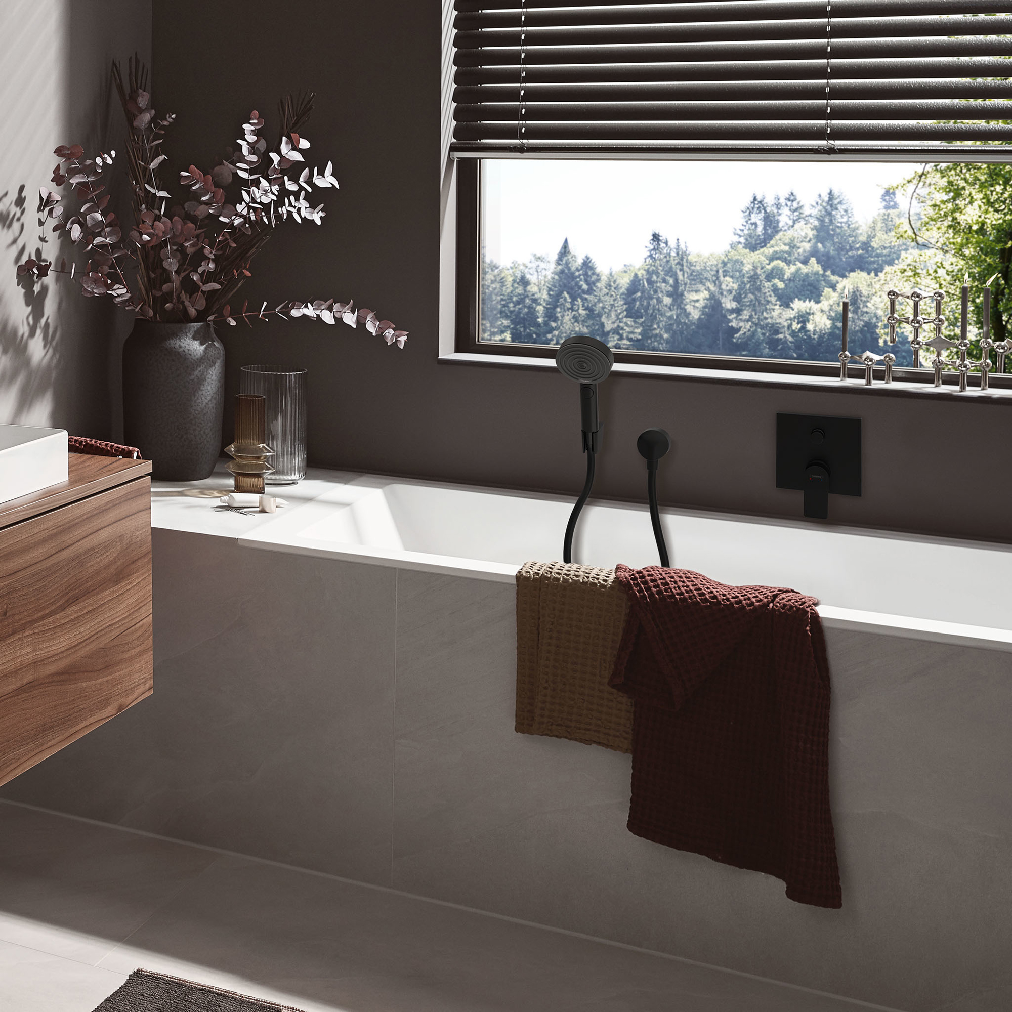 Duschhållareset Hansgrohe Pulsify Select S 105 3jet Relaxation