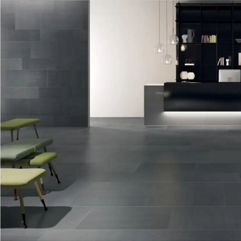 Klinker Ceramiche Keope Back Antracitgrå 300x600 mm