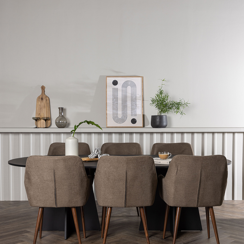 Matgrupp Venture Home Bootcut med 6 st Tomorrow stolar