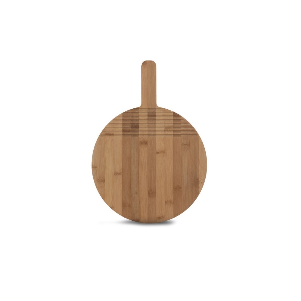 Skärbräda Sagaform Nature Rund Bambu med Handtag
