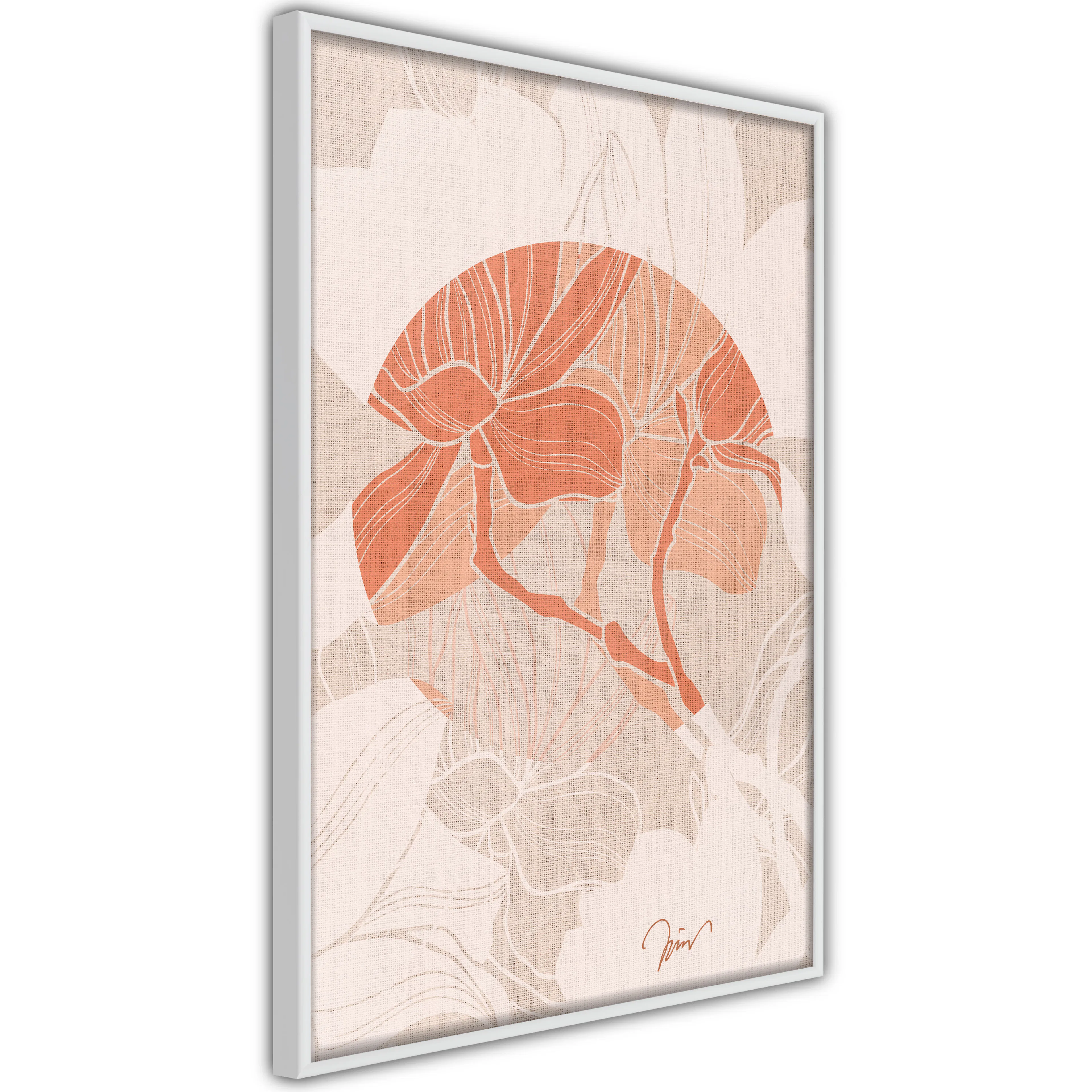 Poster Artgeist Affisch Stylish Magnolia