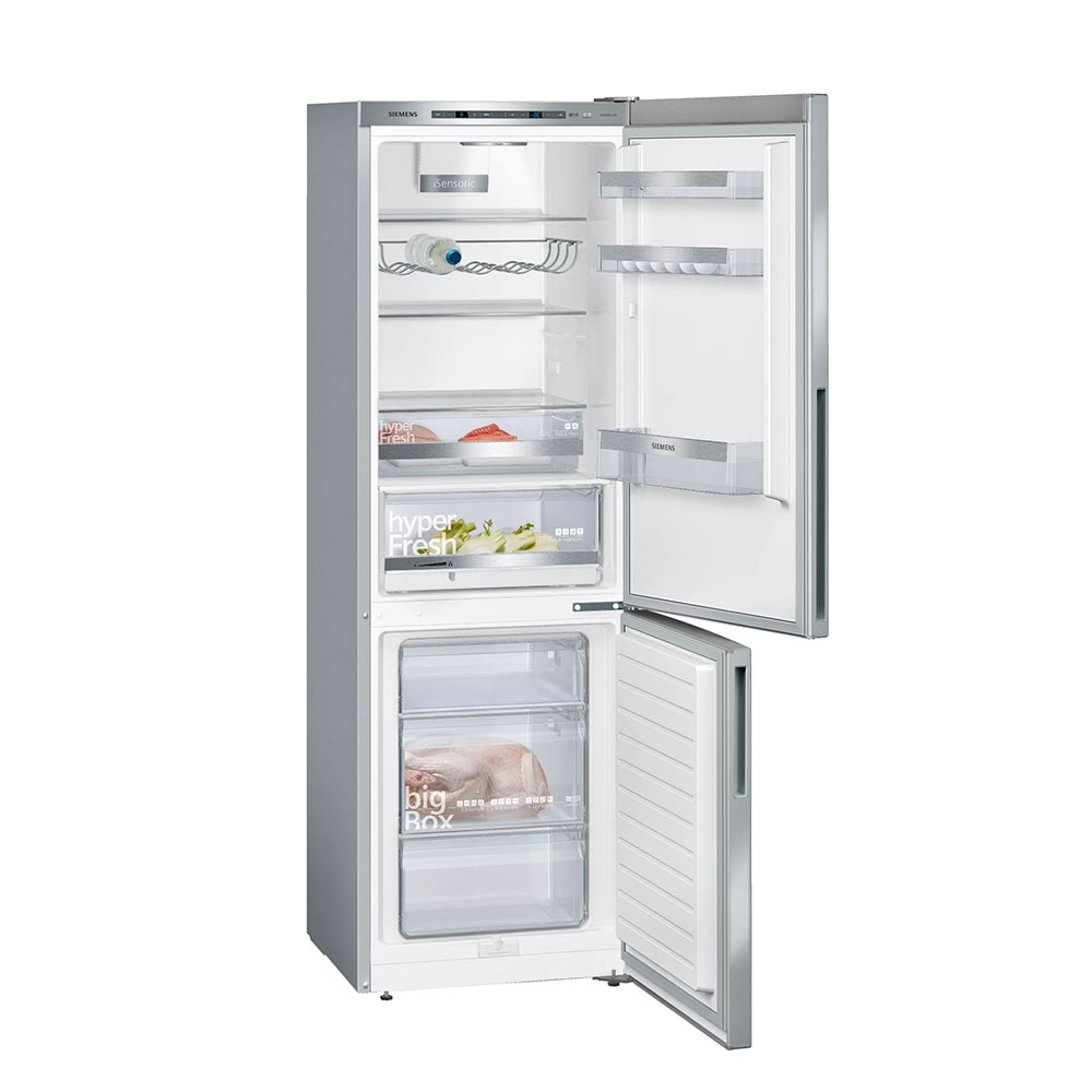 Fristående Kyl & Frys Siemens iQ500 KG36EAICA med lowFrost-teknik och LED-belysning
