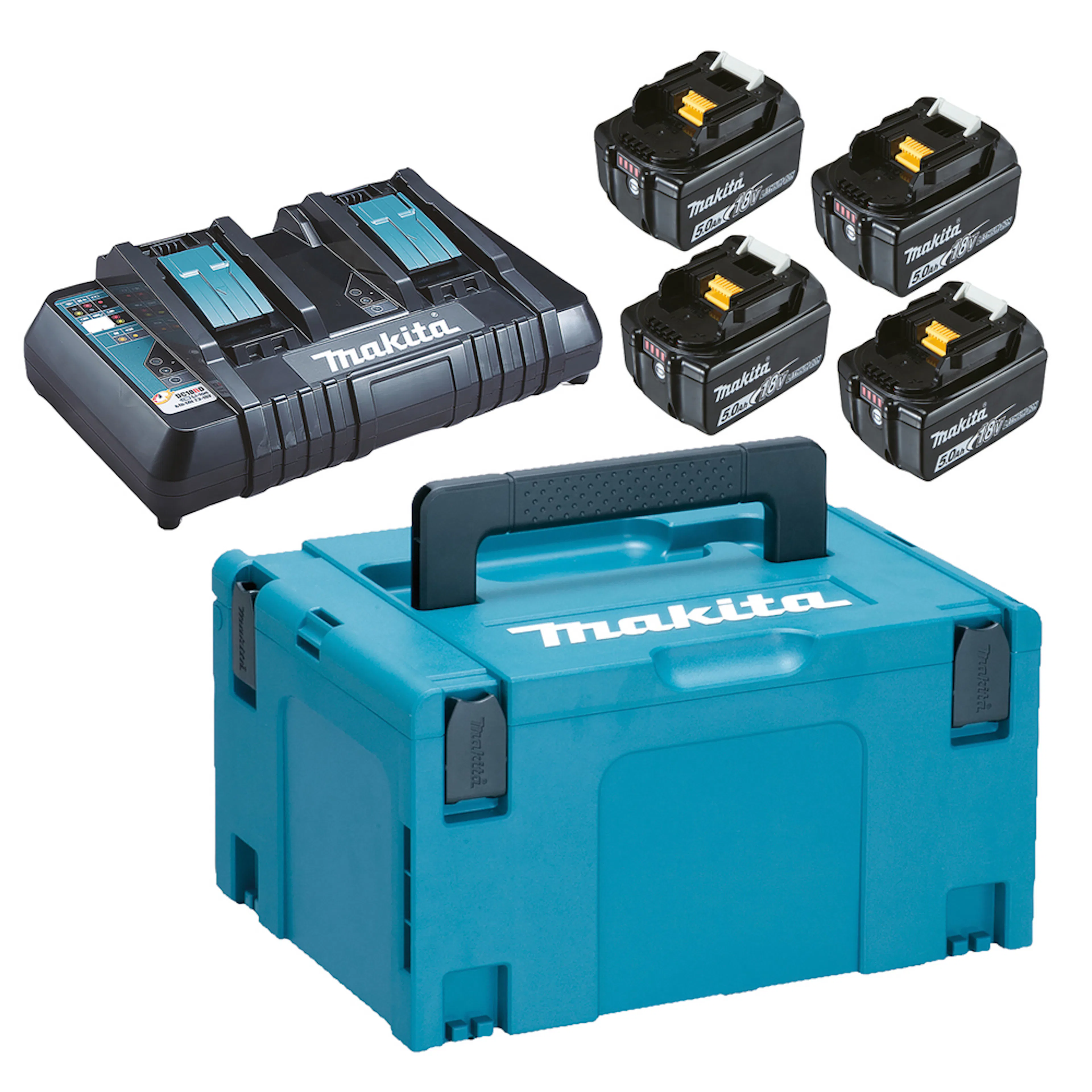 Batterikit Makita 18V 4 st