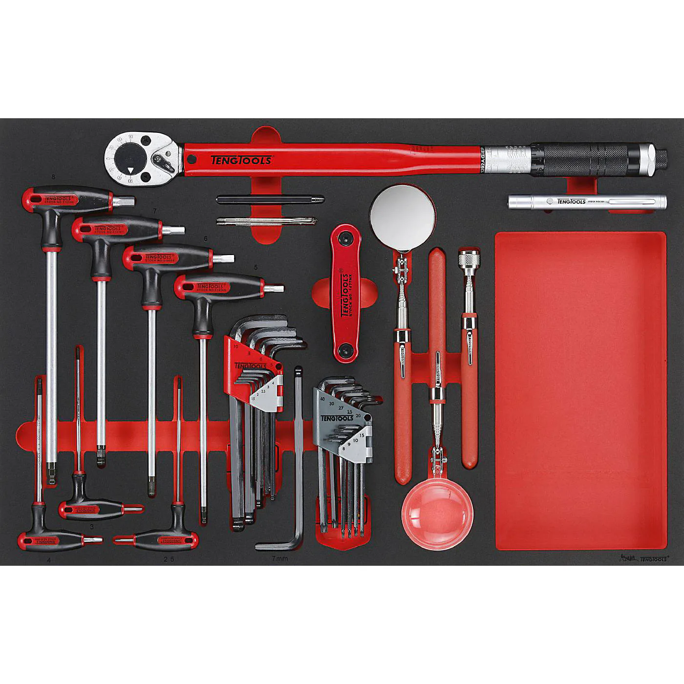 Verktygssats 17 delar Teng Tools TTEX17