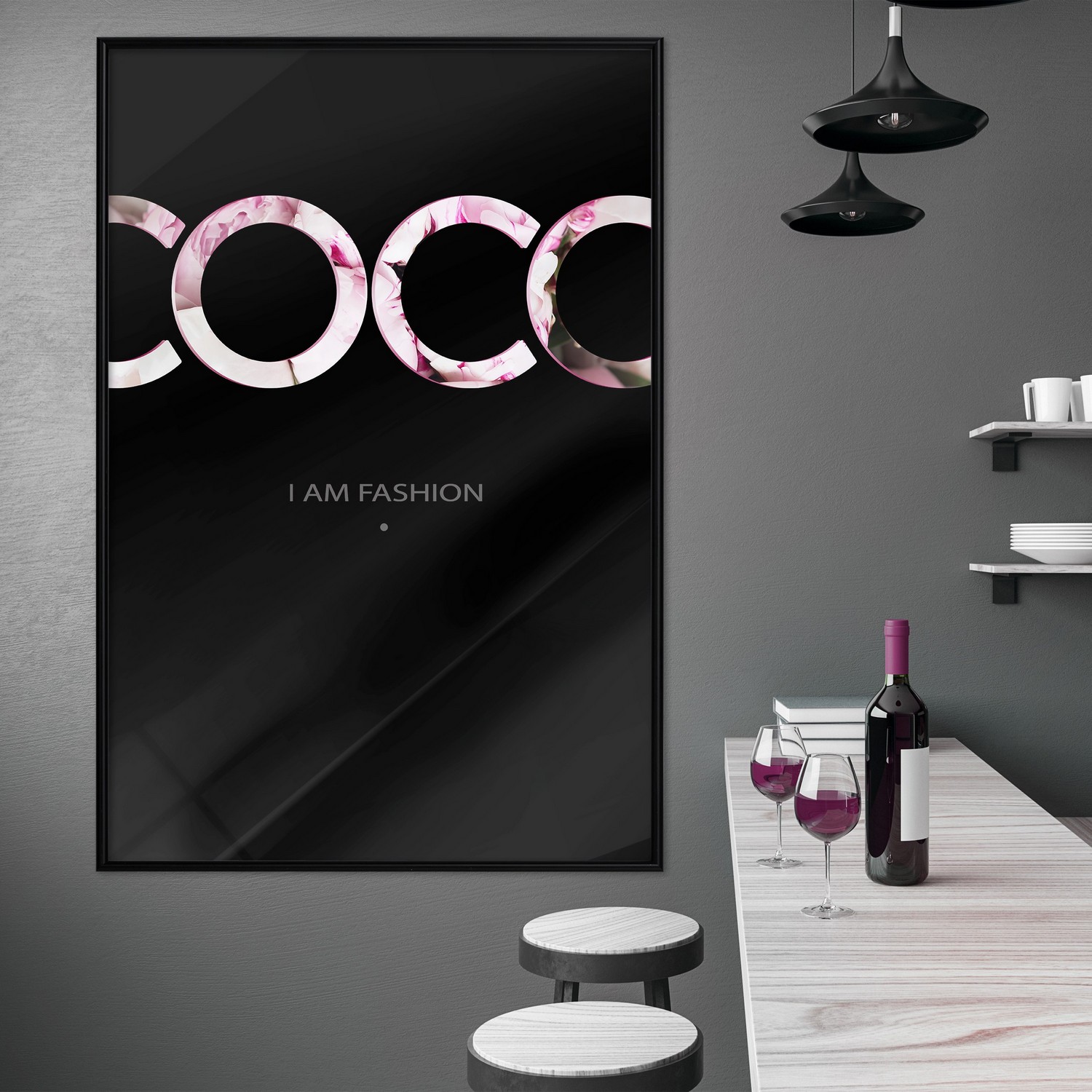Poster Artgeist Affisch I Am Fashion