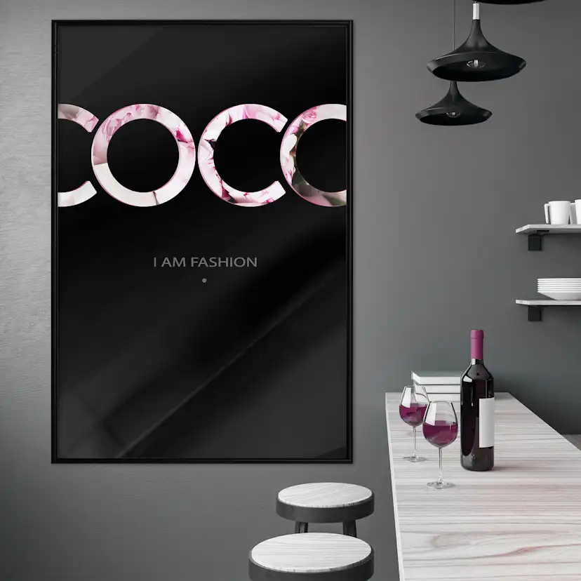Poster Artgeist Affisch I Am Fashion