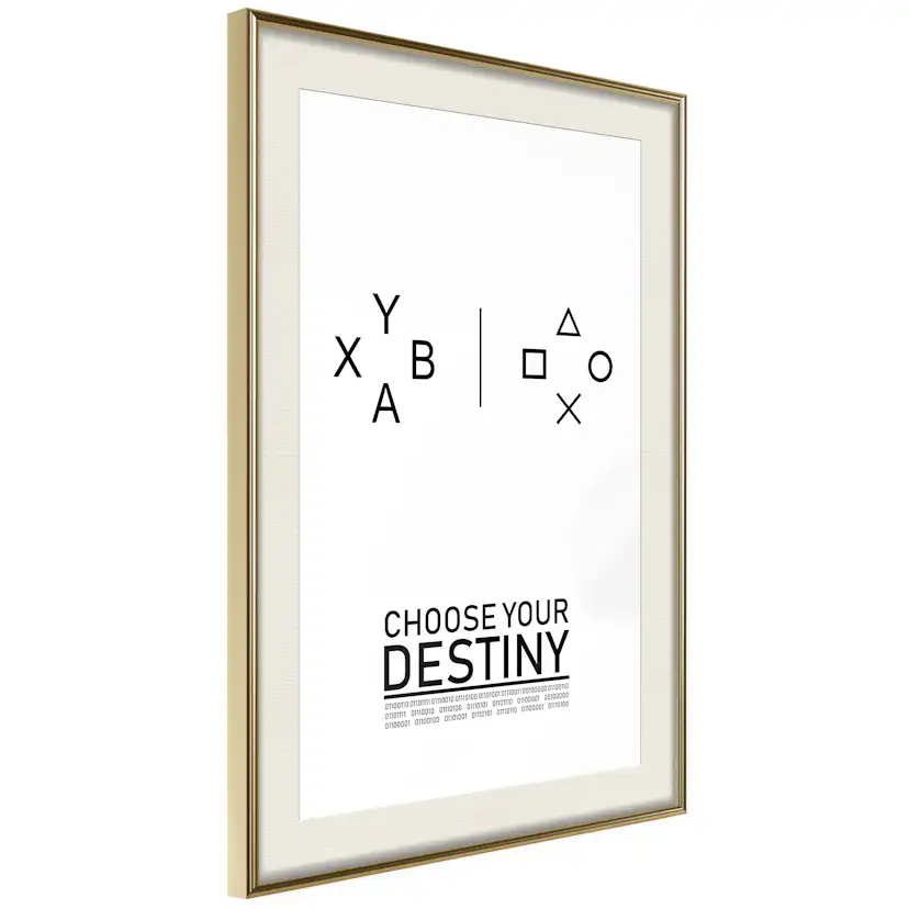 Poster Artgeist Affisch Choose Your Destiny