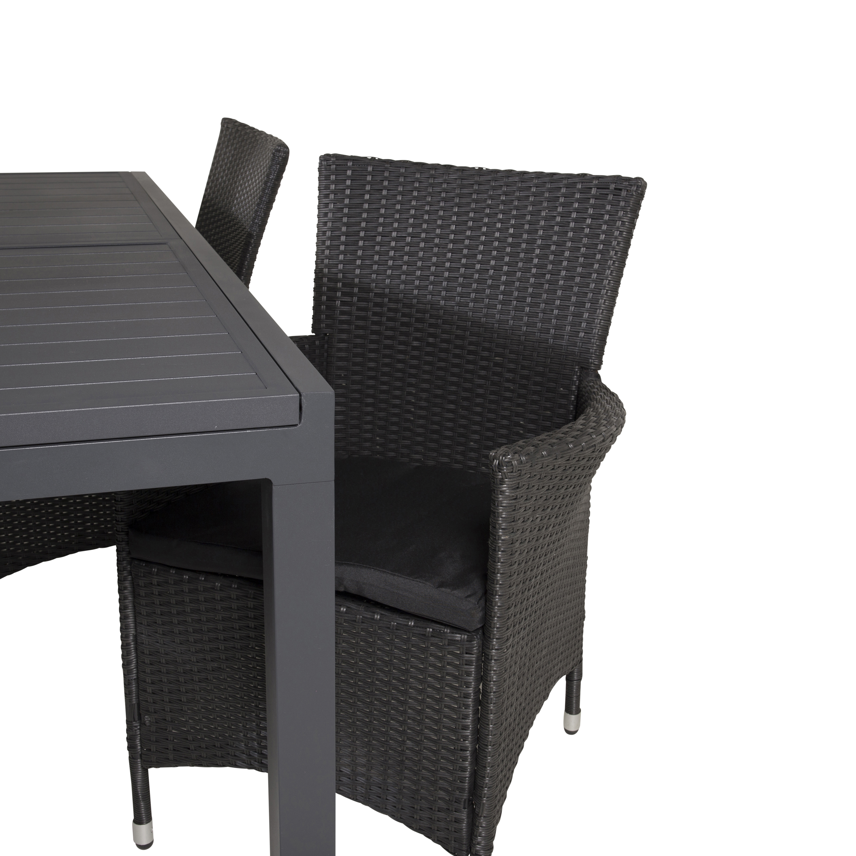 Matgrupp Venture Home Madrid 160/240 med 4 Kira Stolar