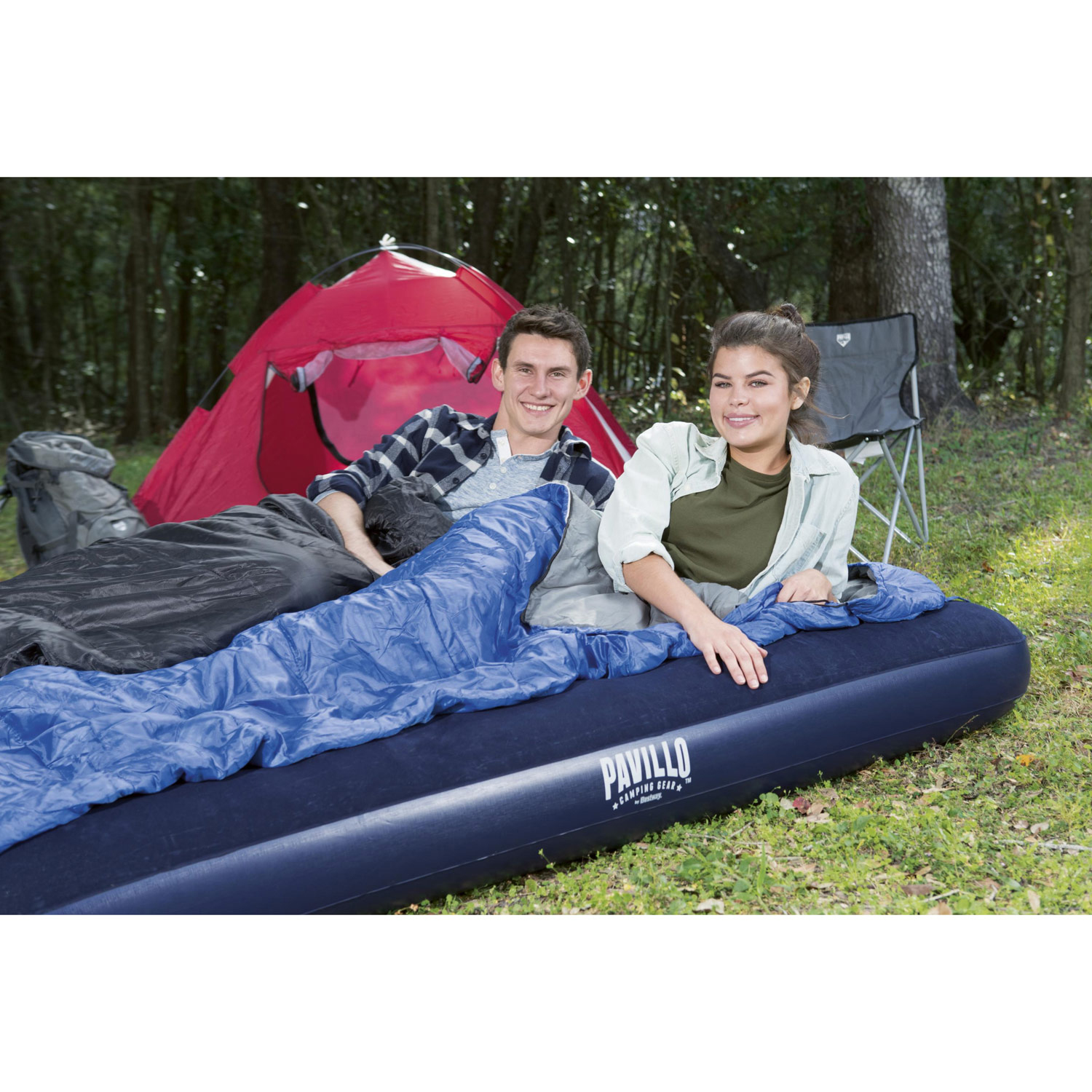 Luftmadrass Bestway Pavillo 203 x 152 x 22 cm