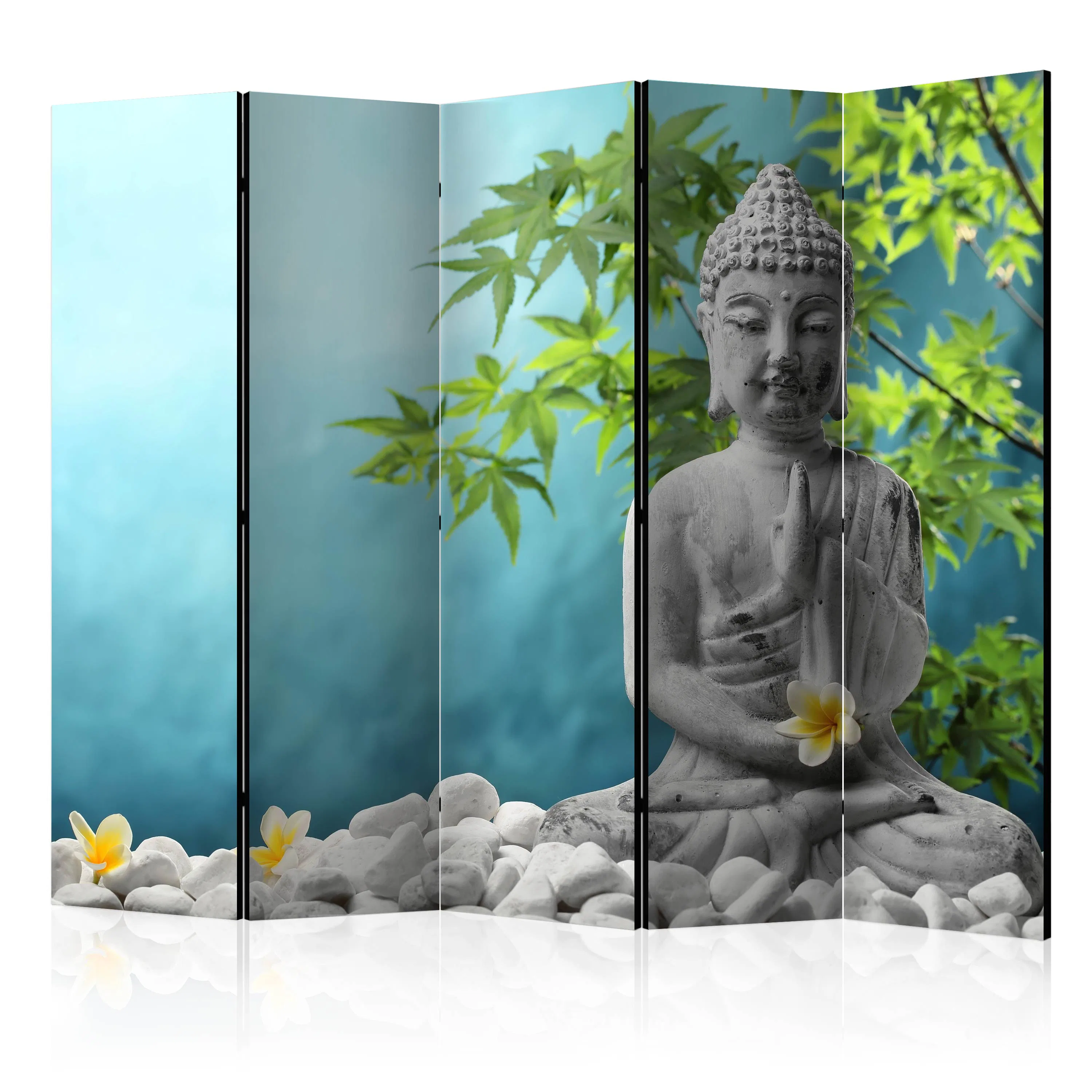 Rumsavdelare Skärmvägg Arkiio Meditating Buddha II 225x172 cm