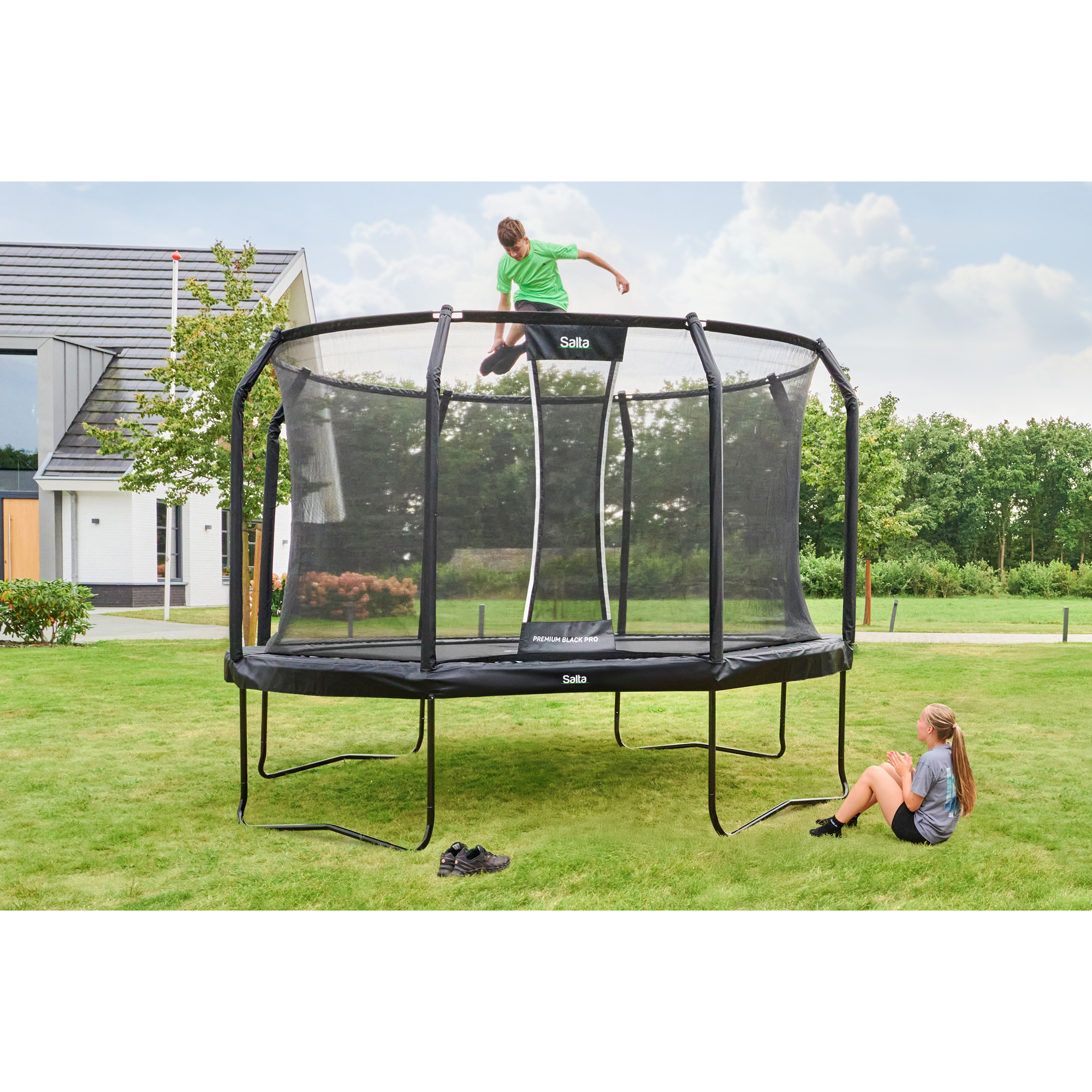Studsmatta Salta Premium Back Pro 380 cm