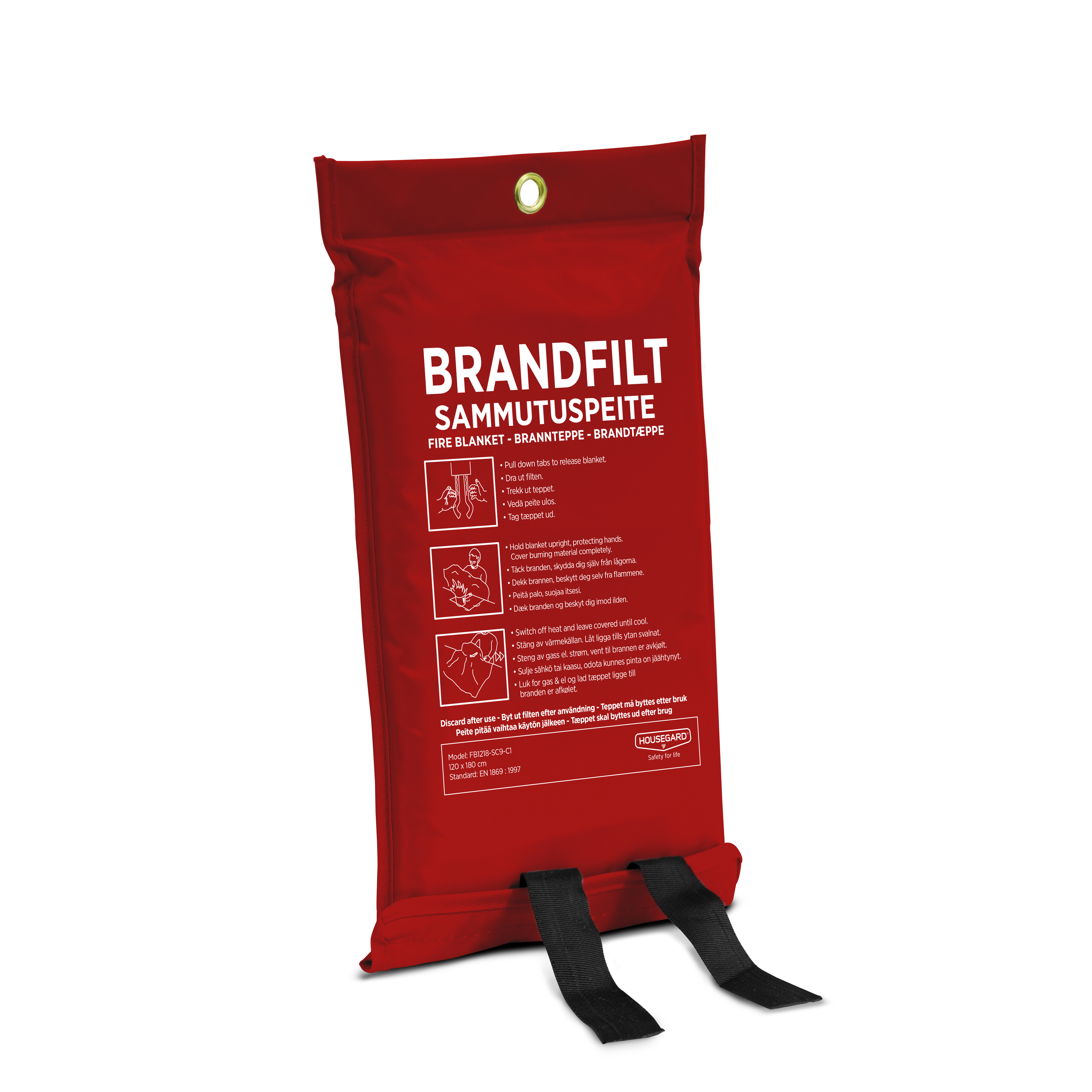 Brandfilt Housegard 120x180 cm