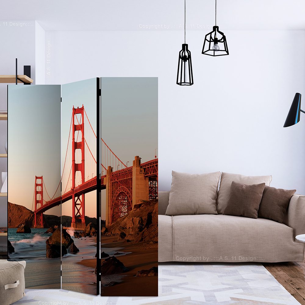 Rumsavdelare Skärmvägg Arkiio Flaming Landscape 135x172 cm