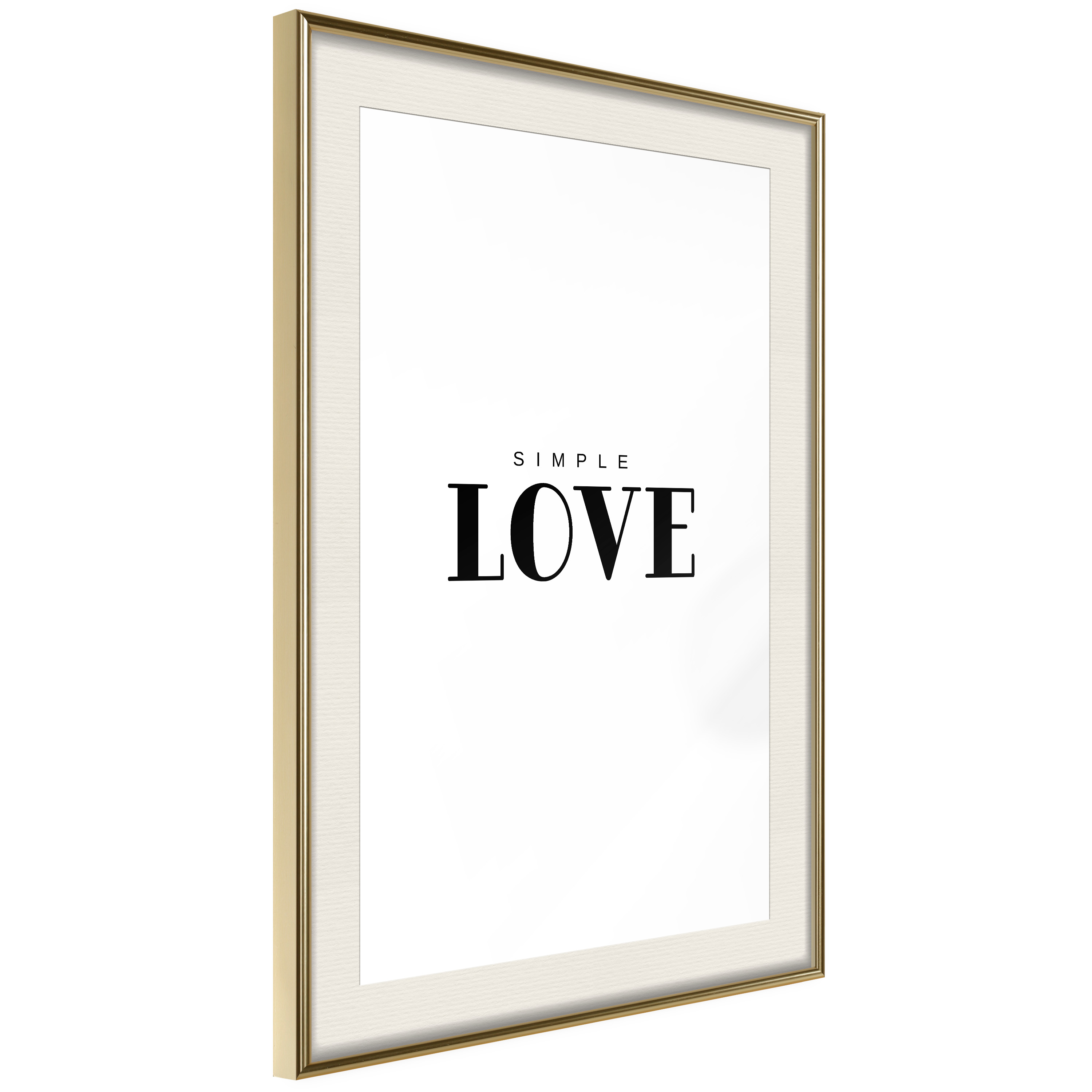 Poster Artgeist Affisch Simple Love