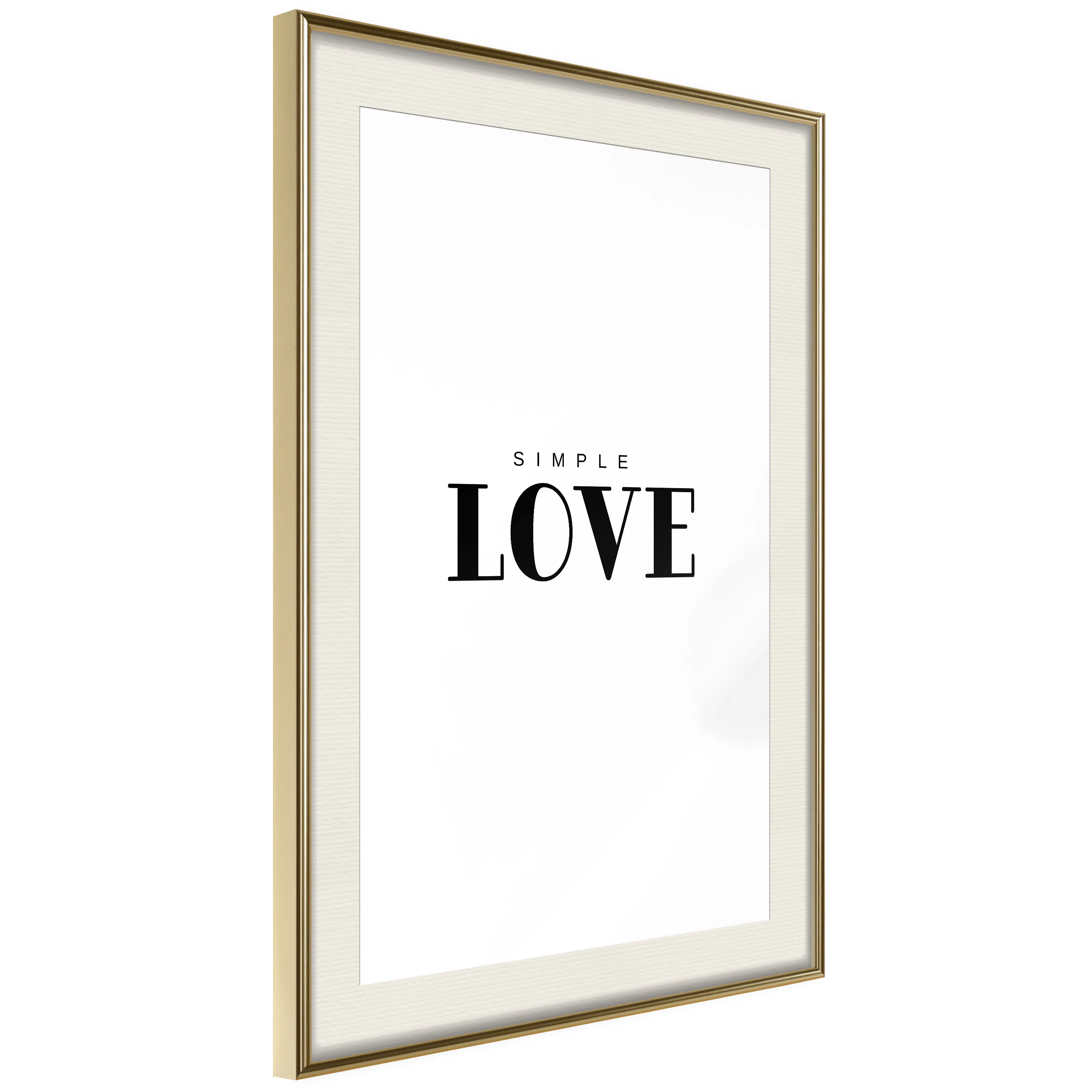 Poster Artgeist Affisch Simple Love