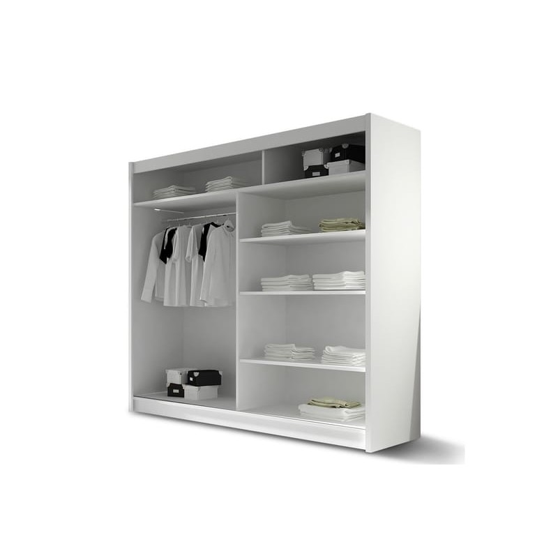 Garderob Scandinavian Choice Prag Skjutdörrar Spegel