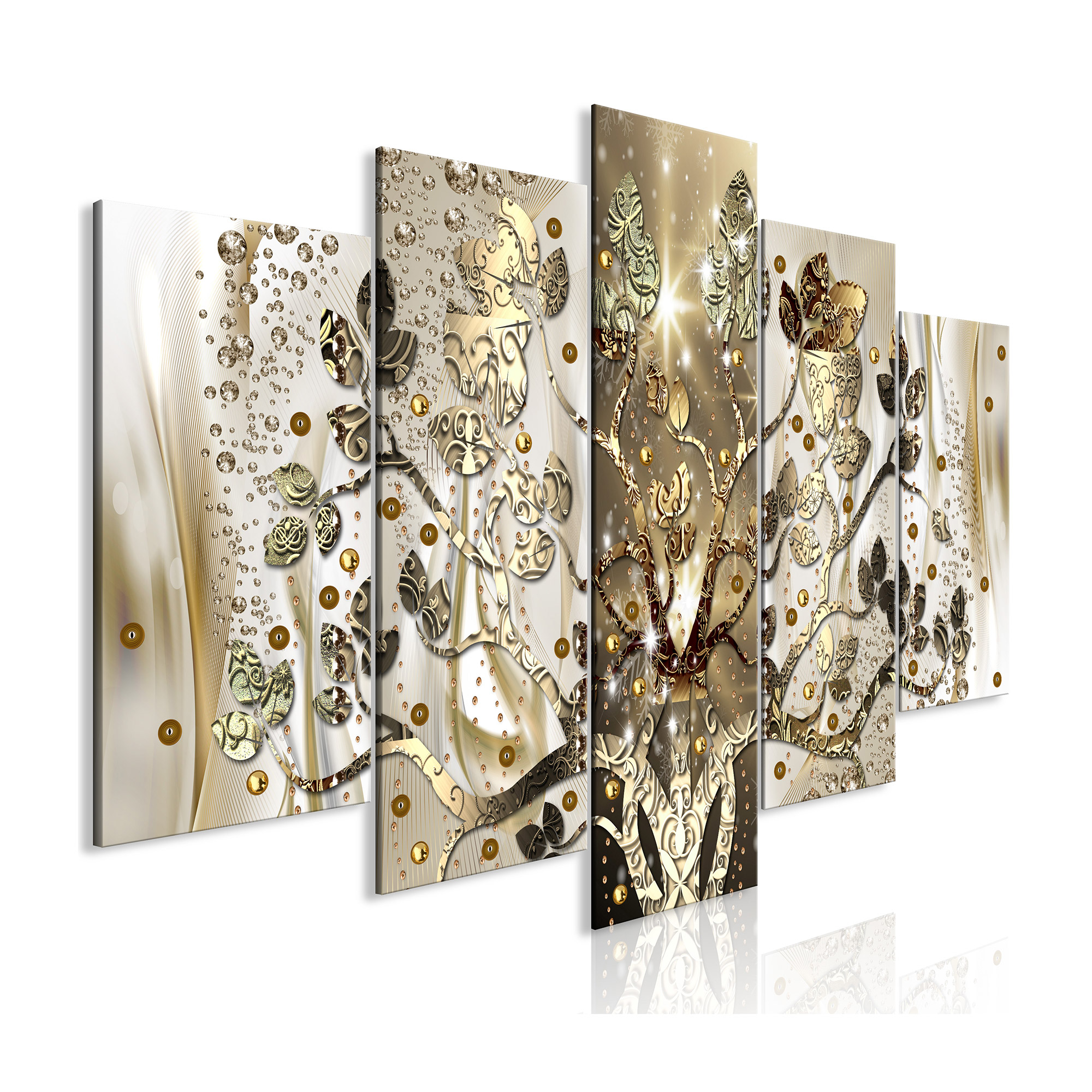 Tavla Arkiio Royal Tree Wide 5 delar 225x100