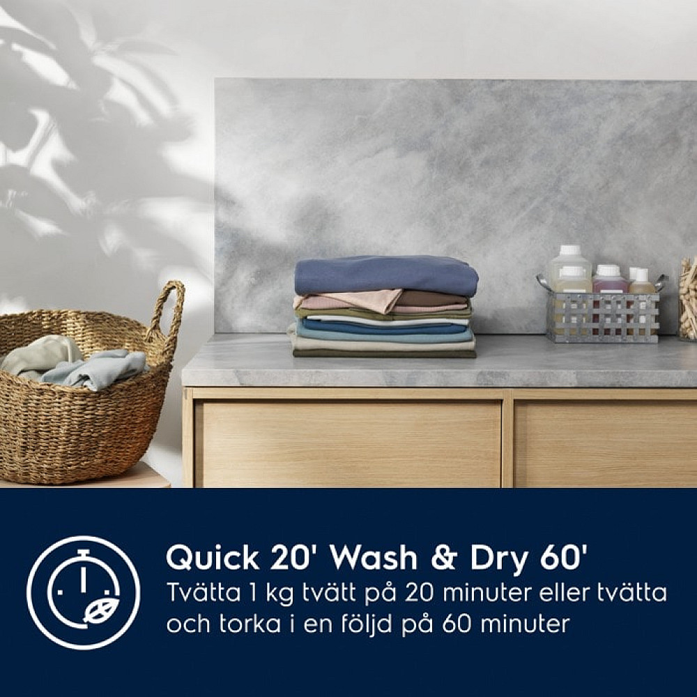 Kombi tvätt/tork Electrolux EWG701O94O