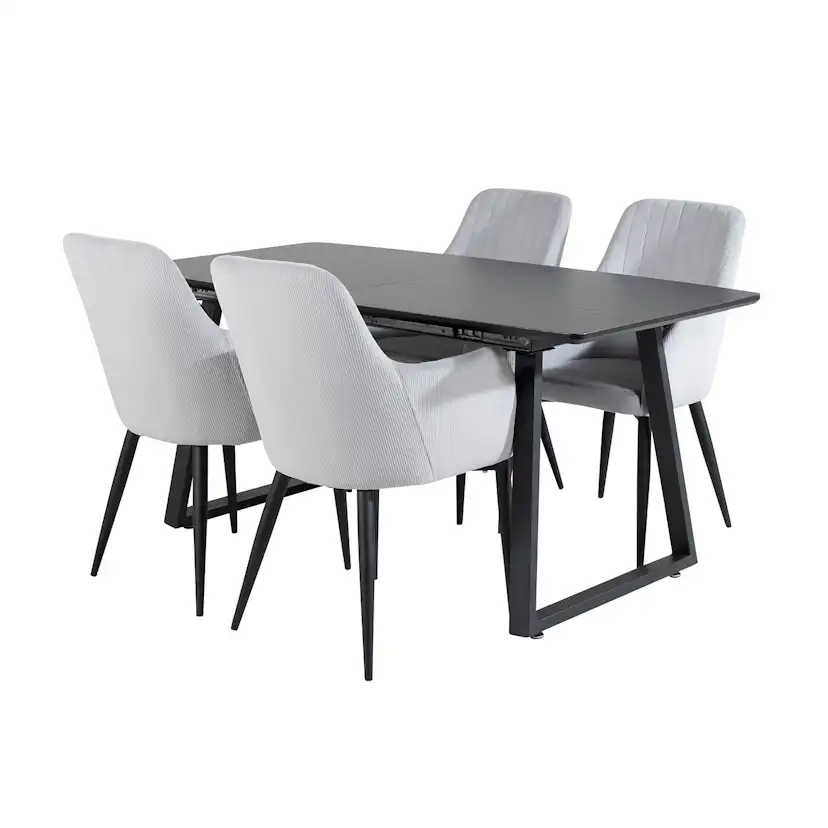 Matgrupp Venture Home Ina med 4 Corina Stolar Manchester