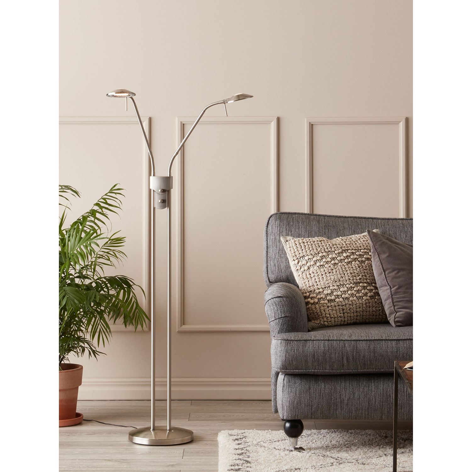 Golvlampa Markslöjd Hudson 2 Ljuskällor