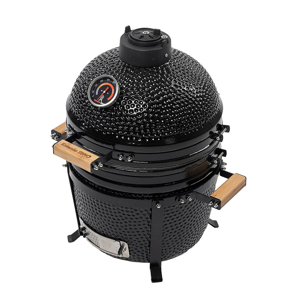 Kamadogrill Kamado Sumo Junior 15" Multifunktionell Keramisk Grill med Benstativ