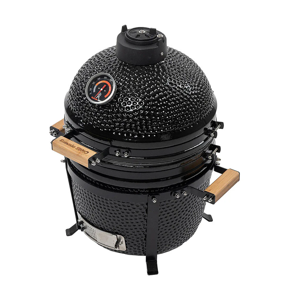 Kamadogrill Kamado Sumo Junior 15" Multifunktionell Keramisk Grill med Benstativ