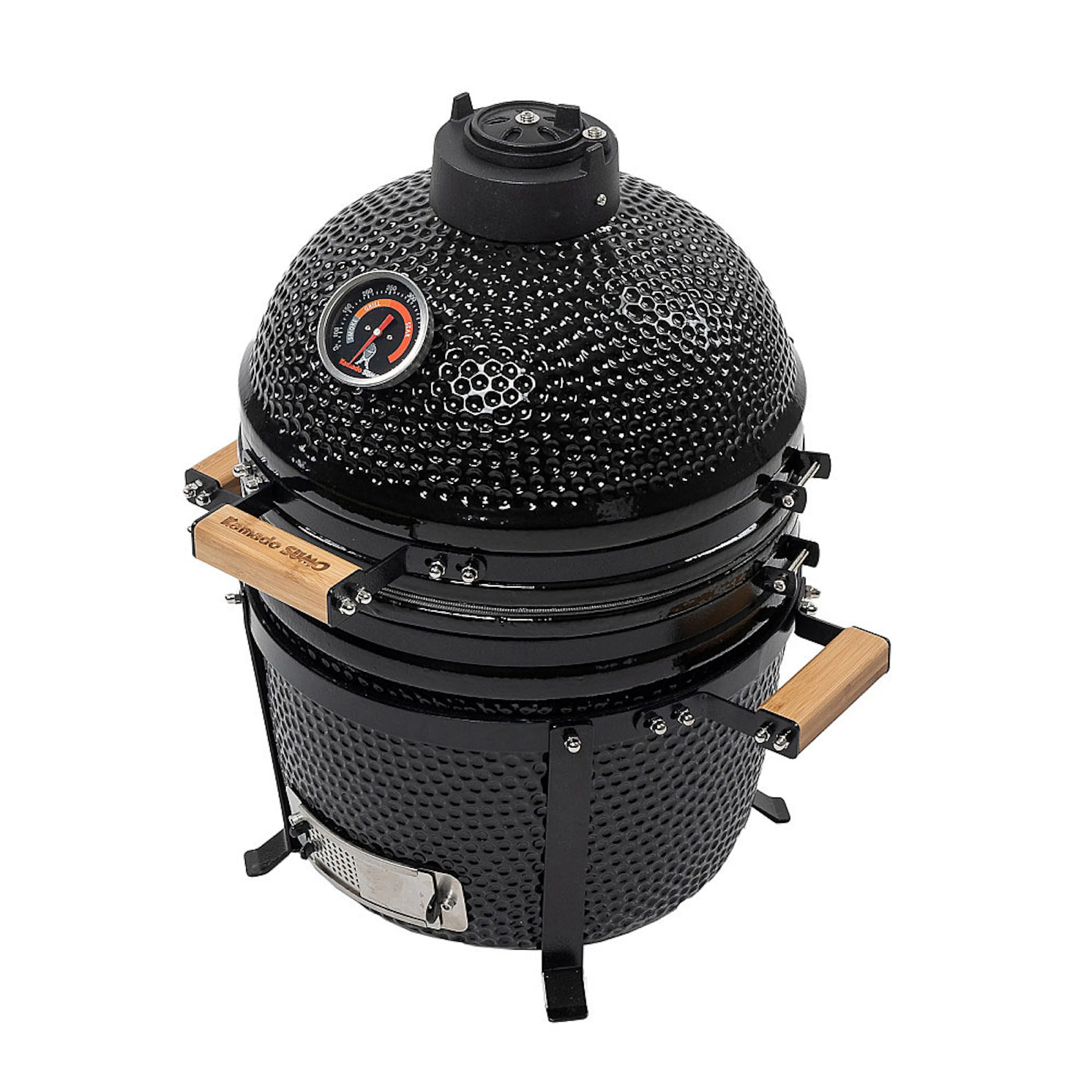 Kamadogrill Kamado Sumo Junior 15" Multifunktionell Keramisk Grill med Benstativ