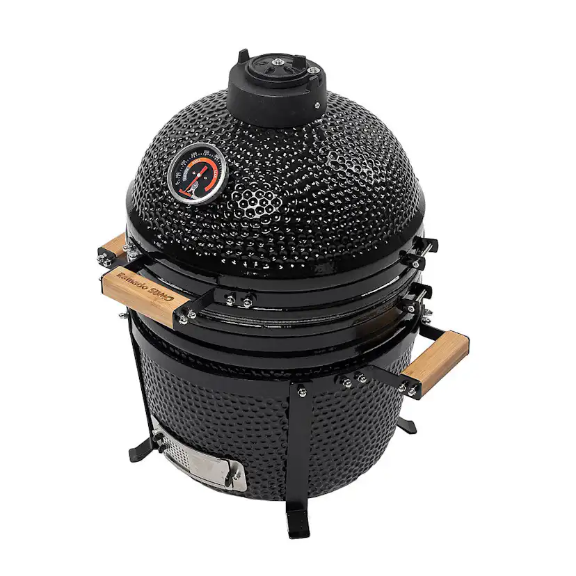 Kamadogrill Kamado Sumo Junior 15" Multifunktionell Keramisk Grill med Benstativ