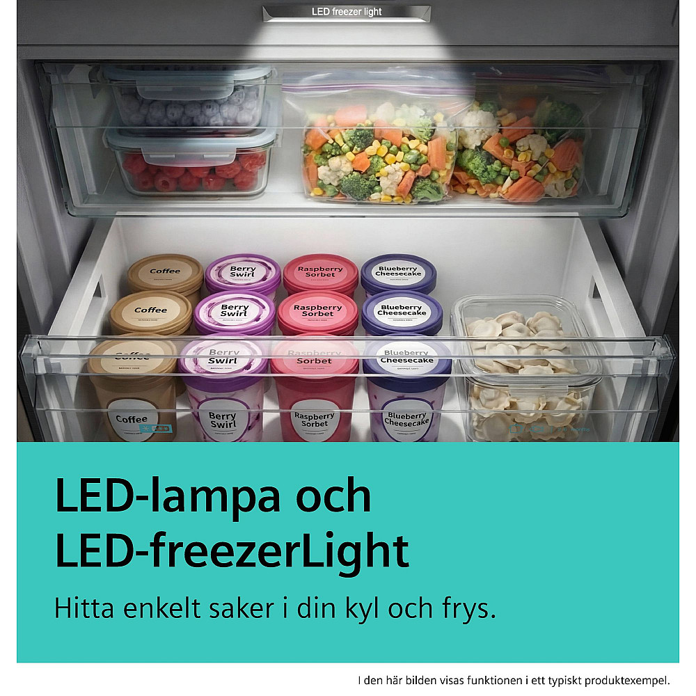 Kyl över frys Siemens KG49N4XAF