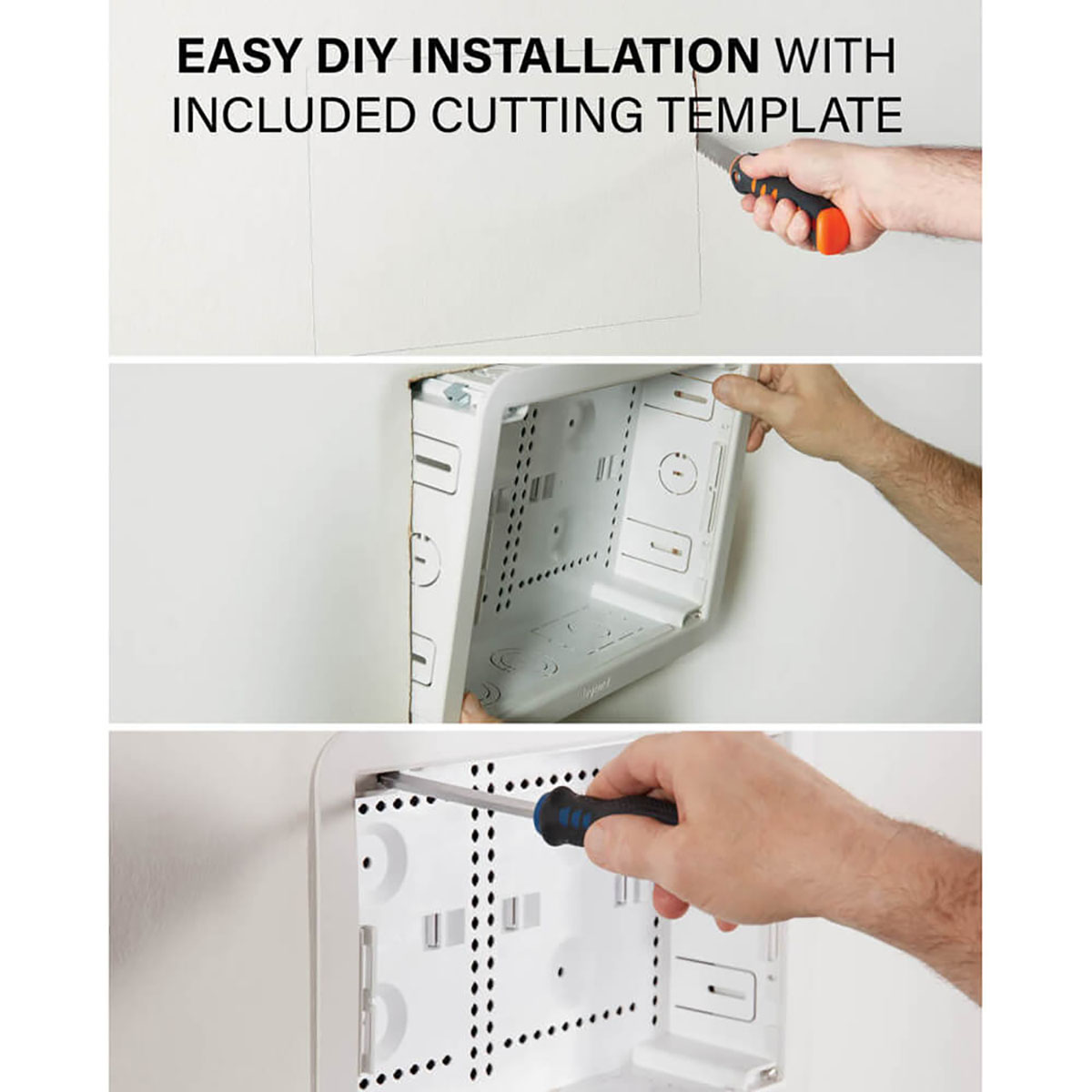 Mediabox SANUS Inbyggd 17”