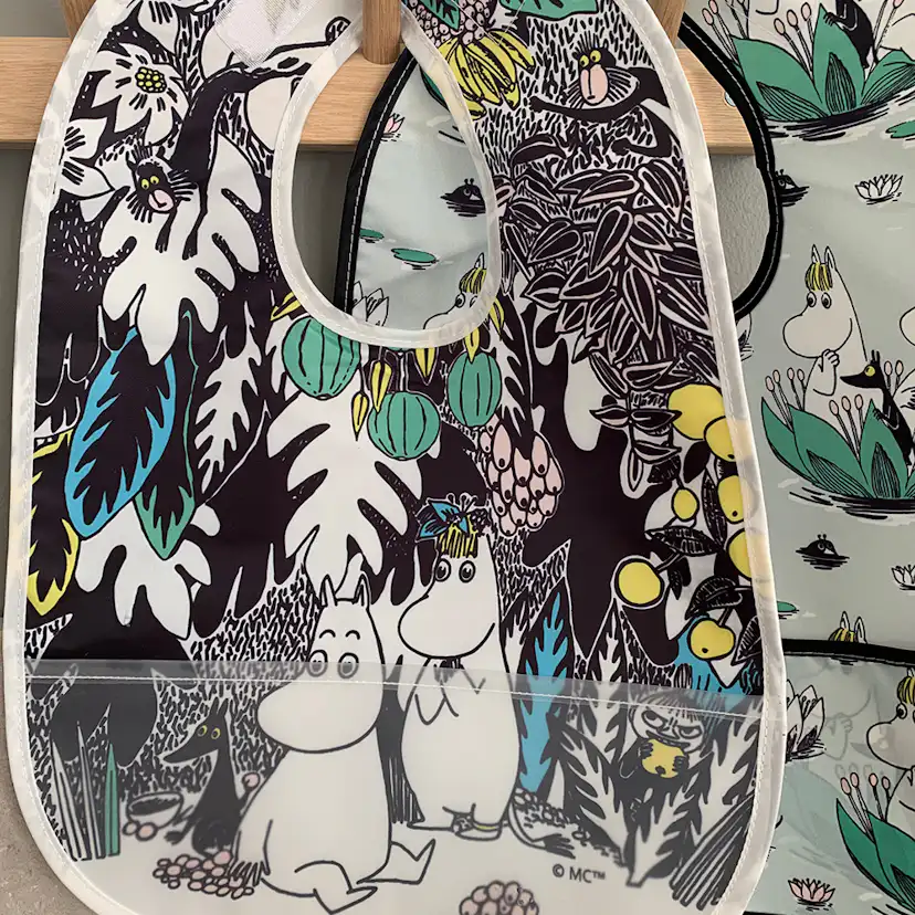 Haklapp Rätt Start Mumin Djungel 2-pack
