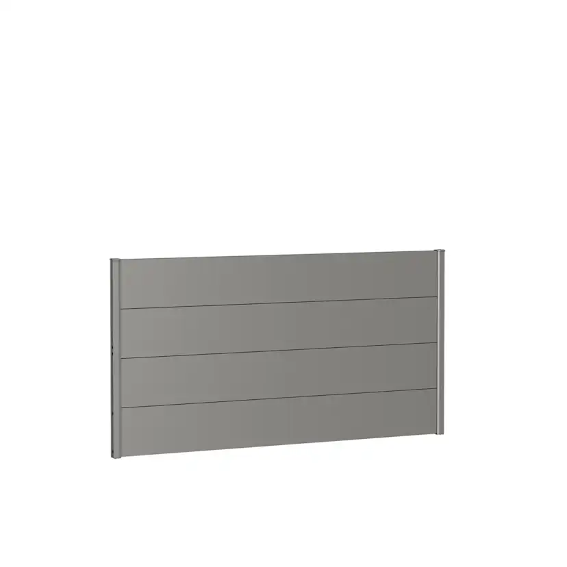 Väggpanel för Skärmvägg utan akrylglas 180x90 metallic kvart Kvartsgrå