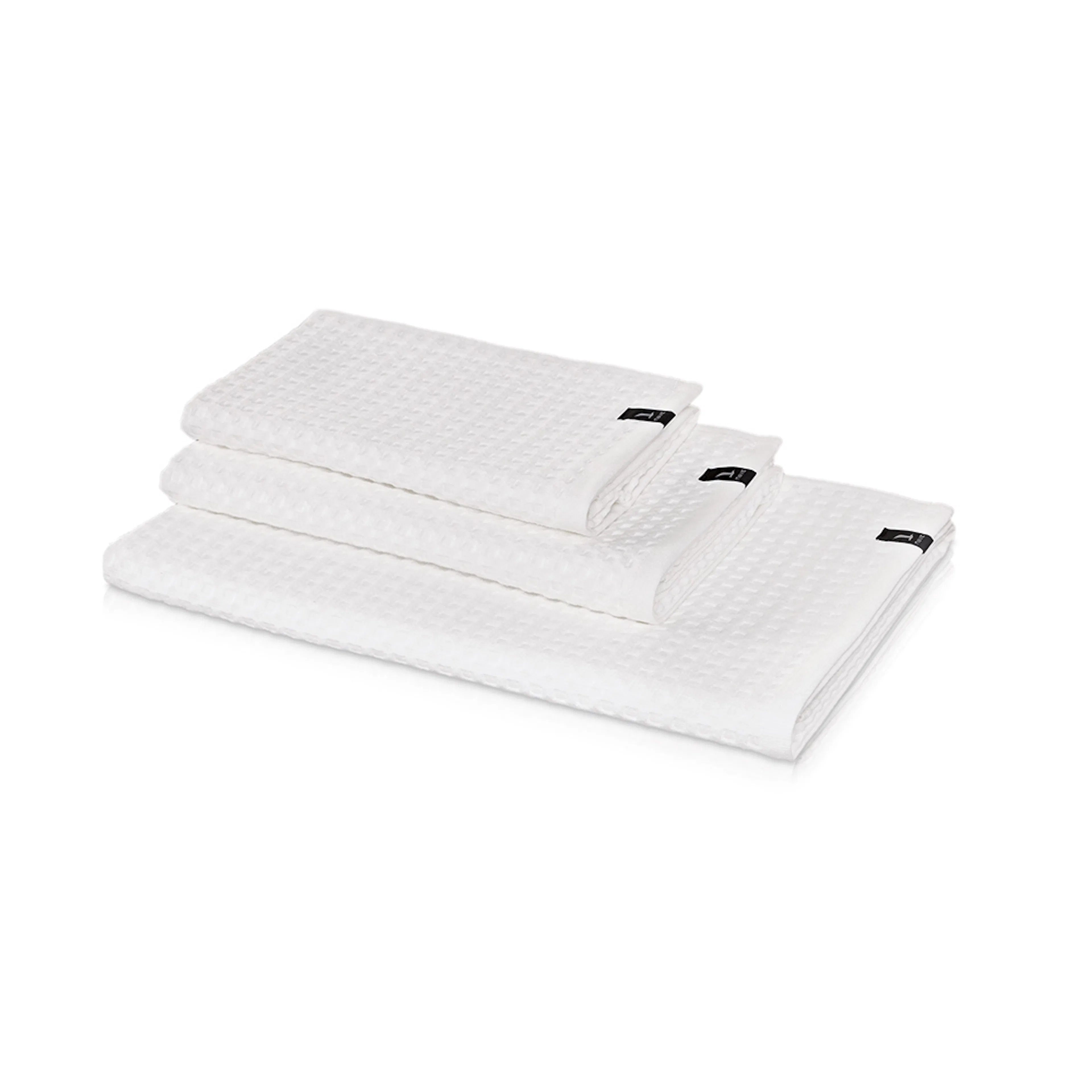 Wafflepiquee 70x140 white LxB: 140x70 Vit