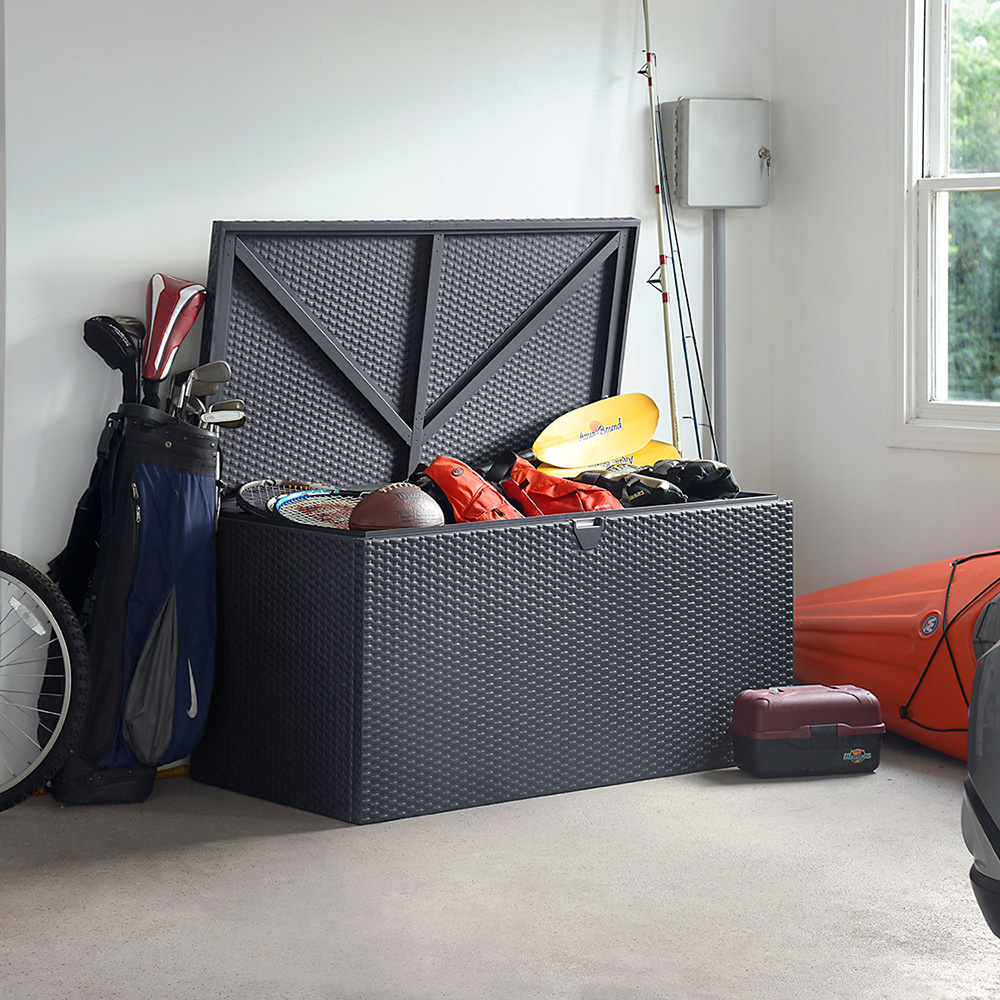 Dynbox gop DeckBox 500 Antracit Stål