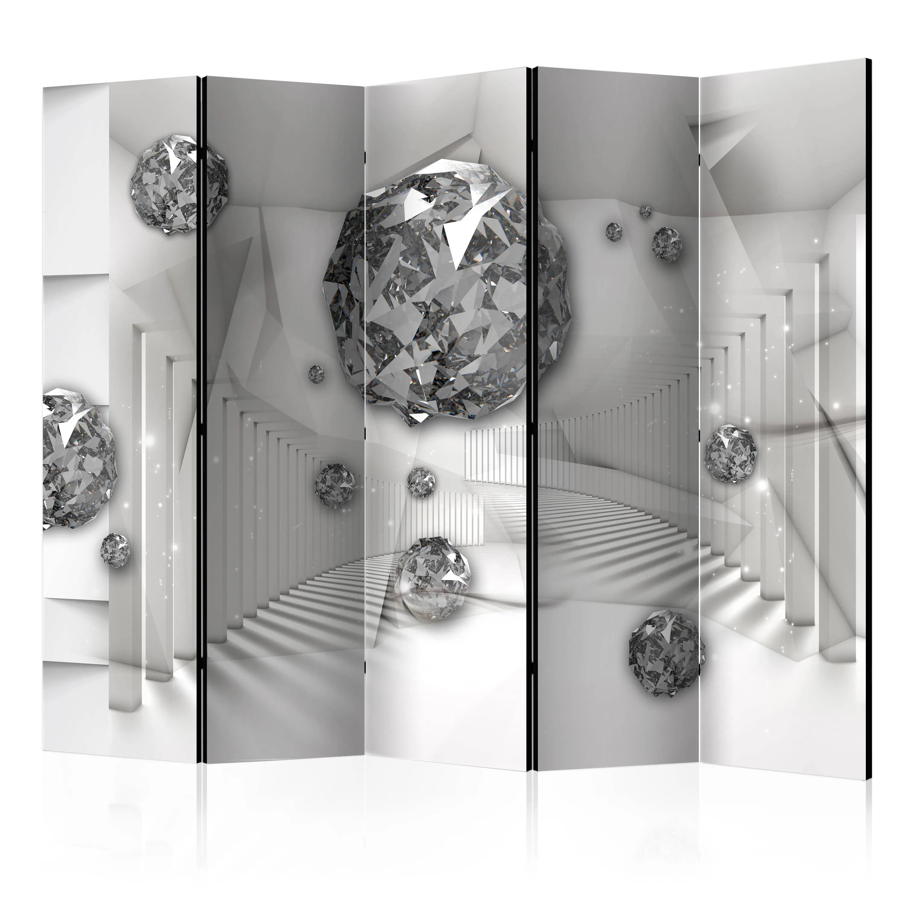 Rumsavdelare Skärmvägg Arkiio Diamond Chamber II 225x172 cm