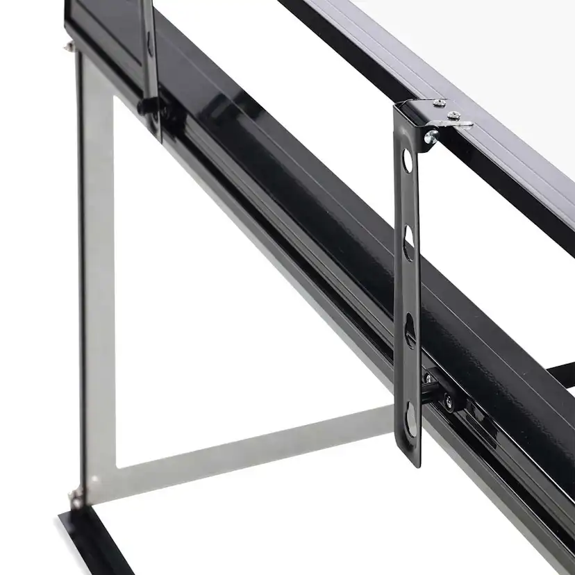 Växthus Metalcraft 1,54 kvm 4 Luckor Rektangulärt