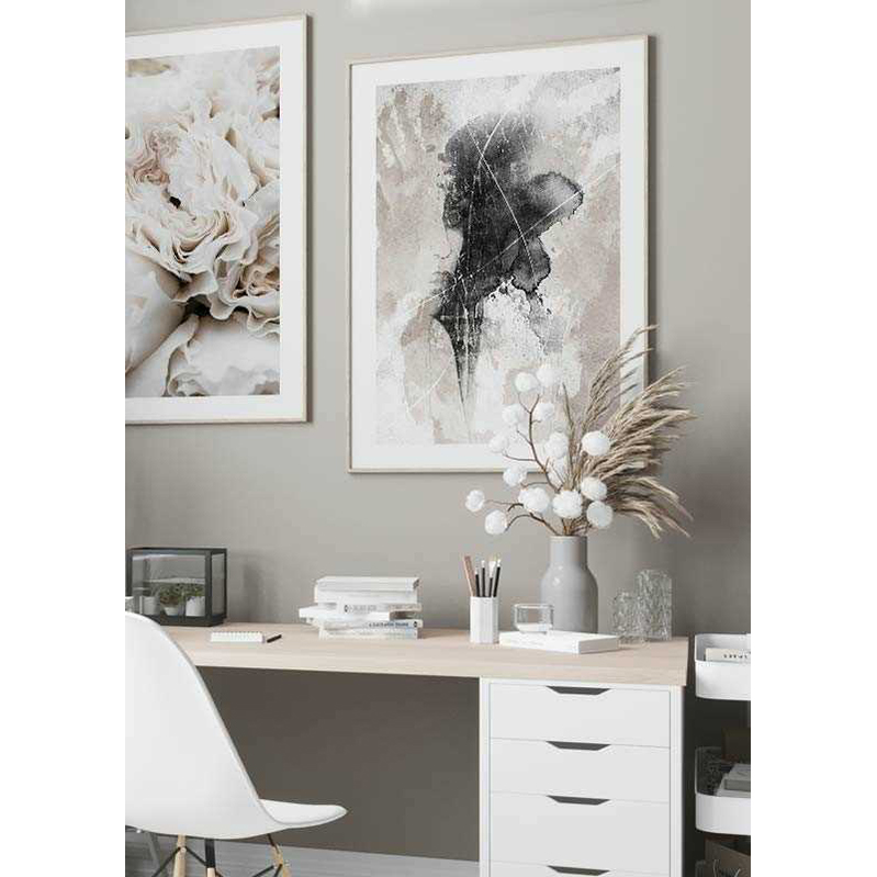 Poster Gallerix Watercolor Lines No1