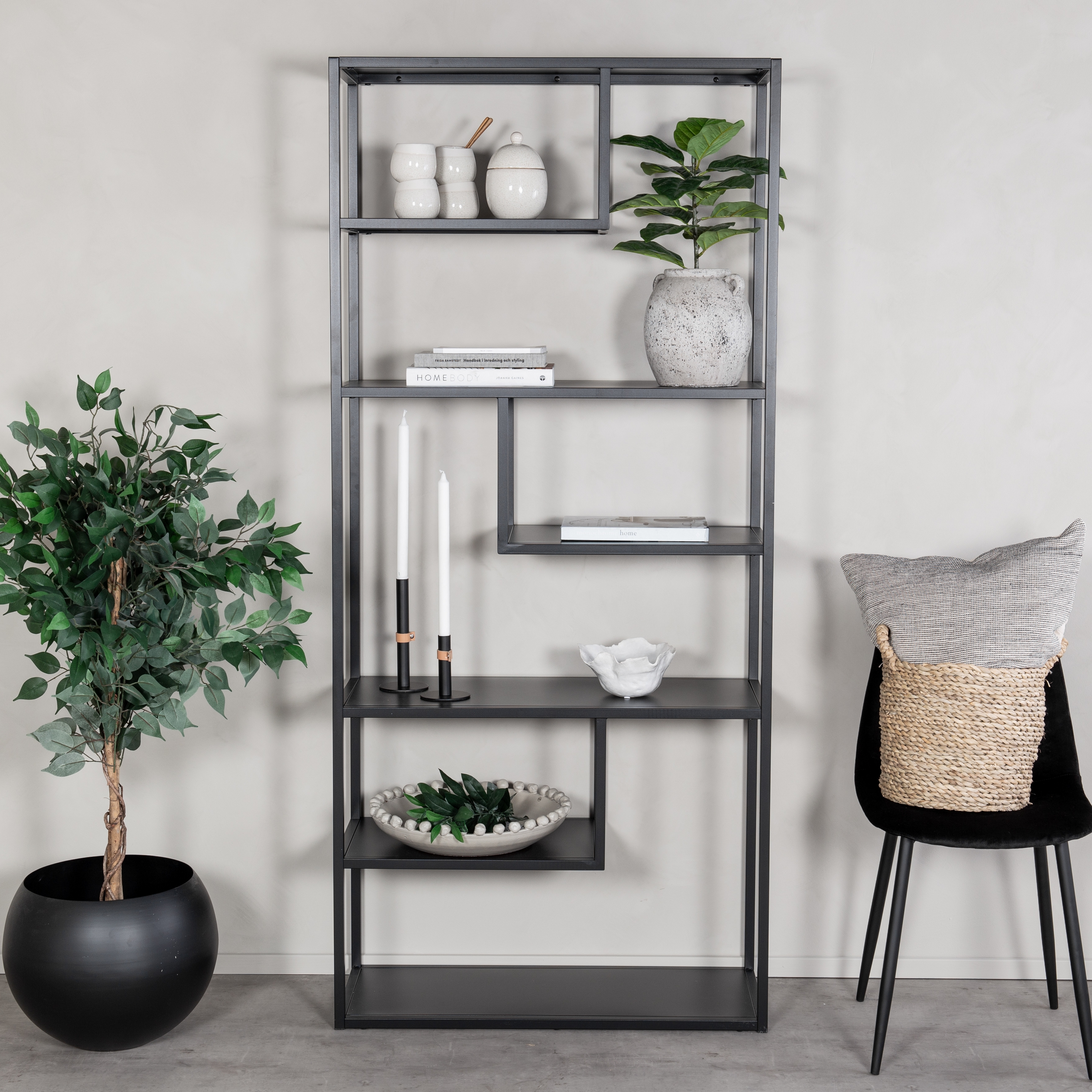 Bokhylla Venture Home Staal