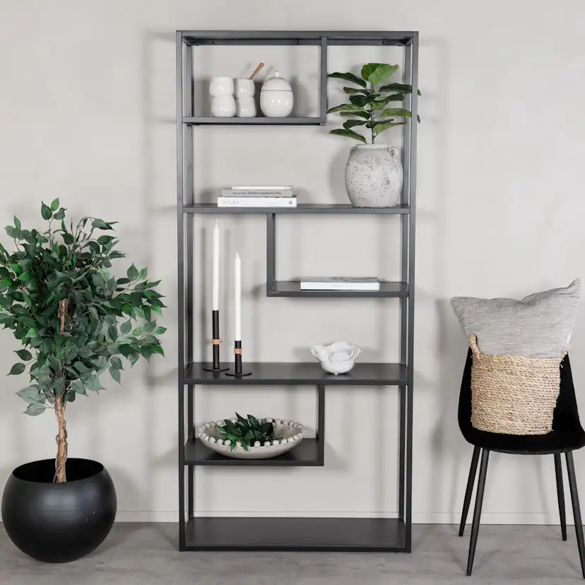 Bokhylla Venture Home Staal