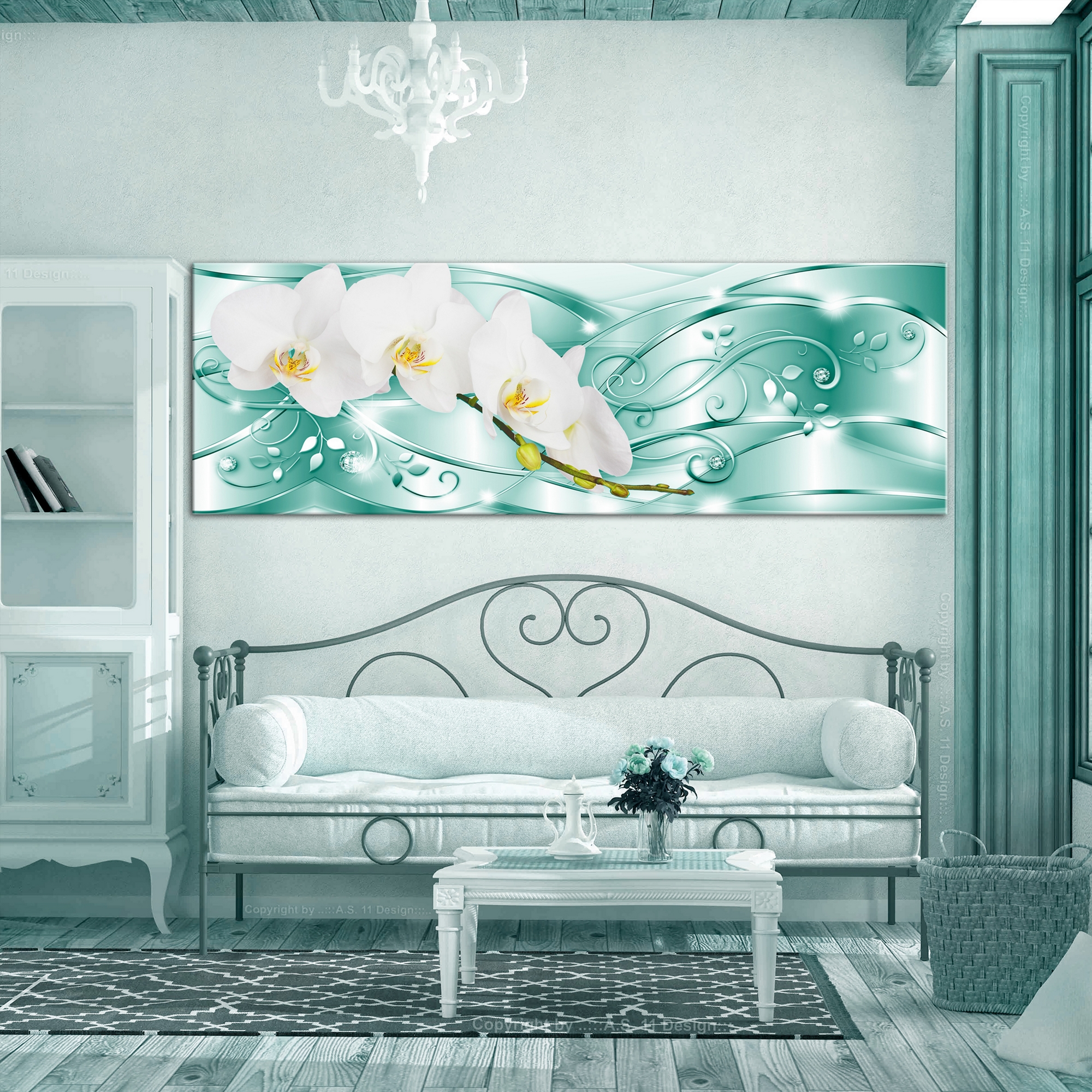 Tavla Arkiio Flowering Green