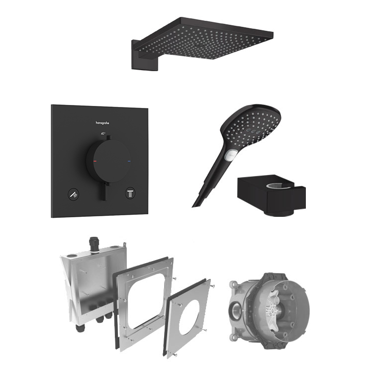 Takdusch Hansgrohe Ecostat Inbyggnadspaket