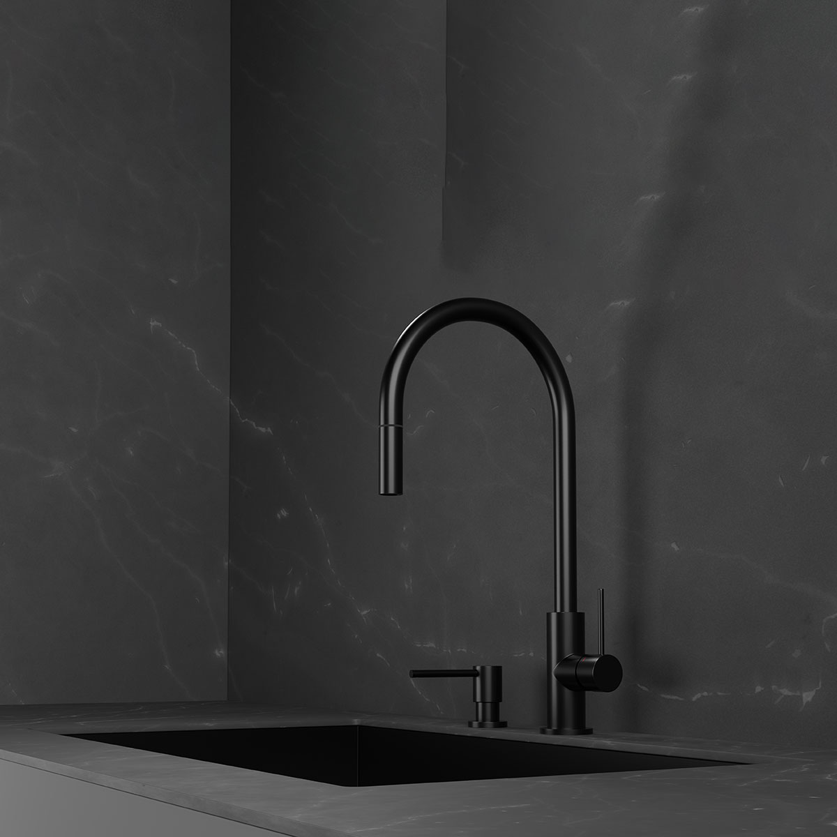 Diskmedelspump Scandtap Steel Clean Dispenser