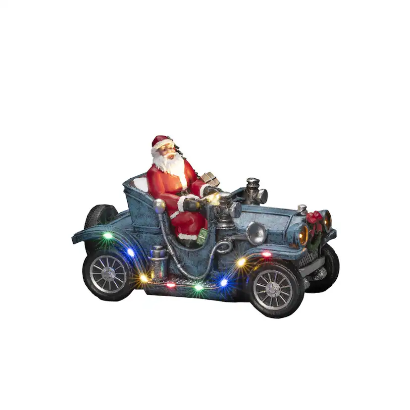 Julby Gnosjö Konstsmide Tomte i Bil 11 LED