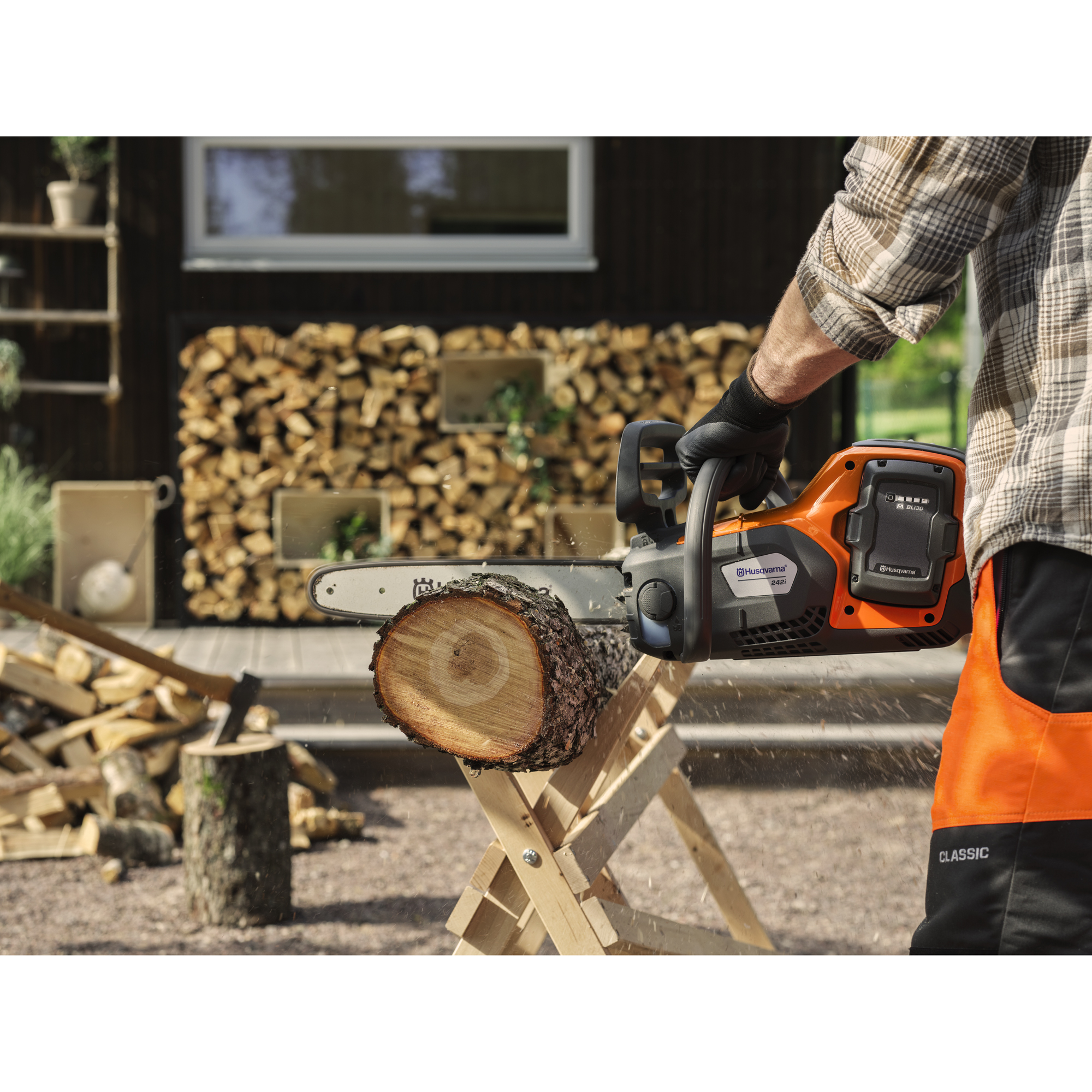 Borste Husqvarna Hybrid