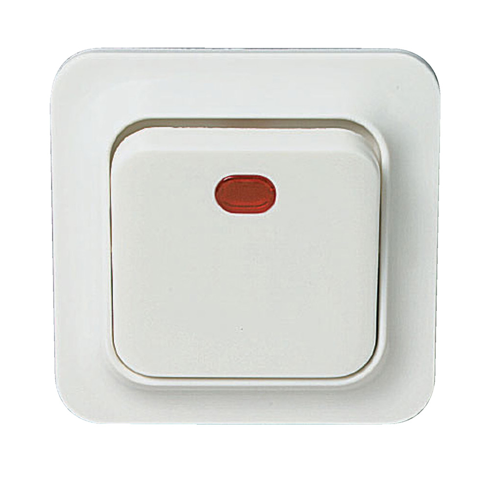 Tryckknapp Schneider Electric Trend Med Glimlampa